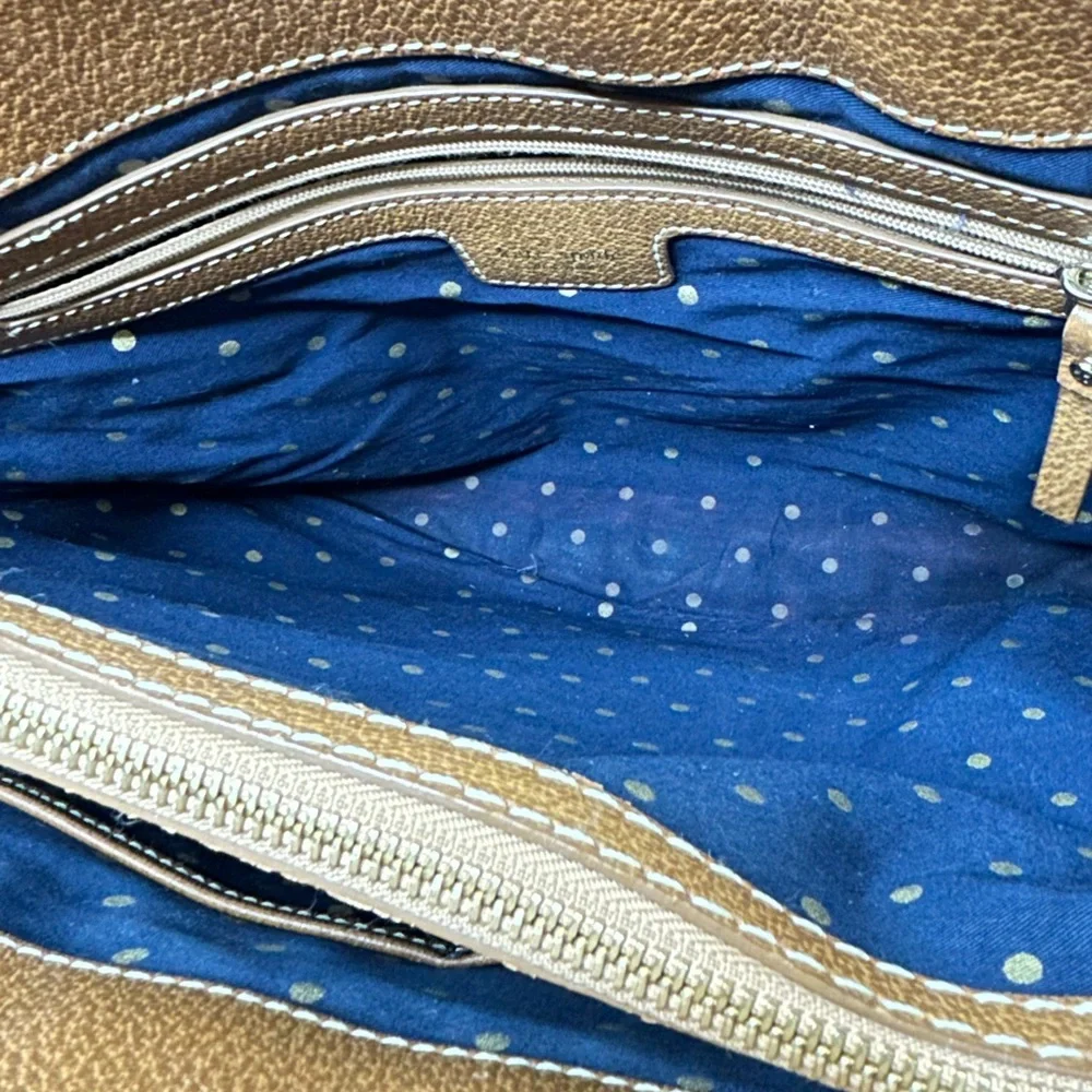 Kate Spade Brown Satchel with Gold Hardware - Picture 8 of 8